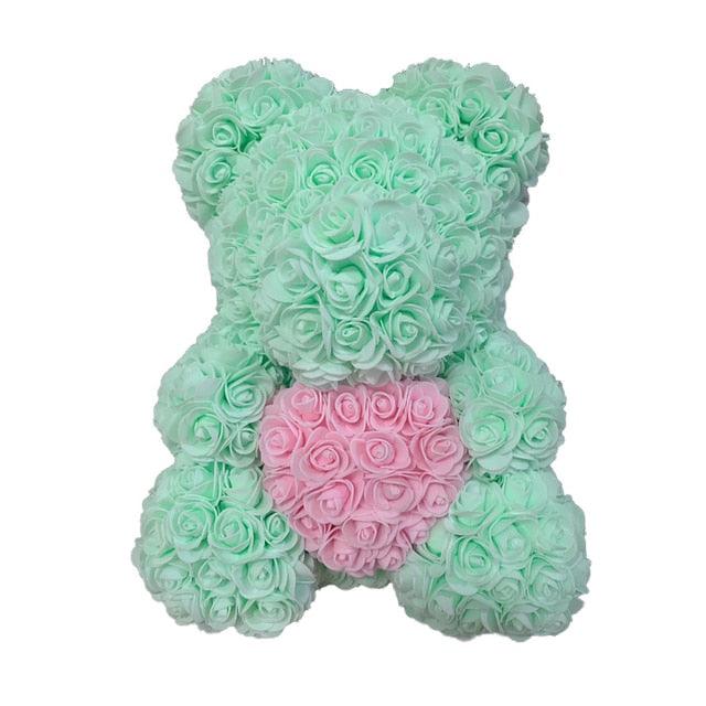 Rose Bear Heart Artificial Flower - ItemBear.com