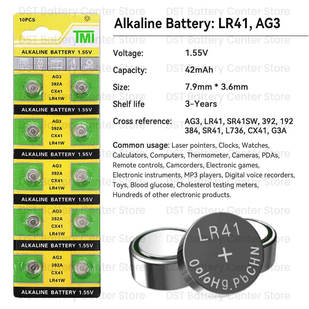 Round Cell Coin Alkaline Battery - ItemBear.com