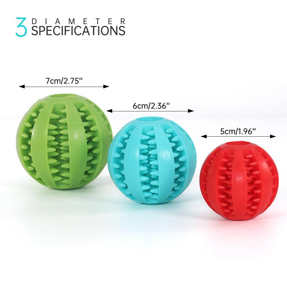 Rubber Balls Chewing Pet Toys - ItemBear.com