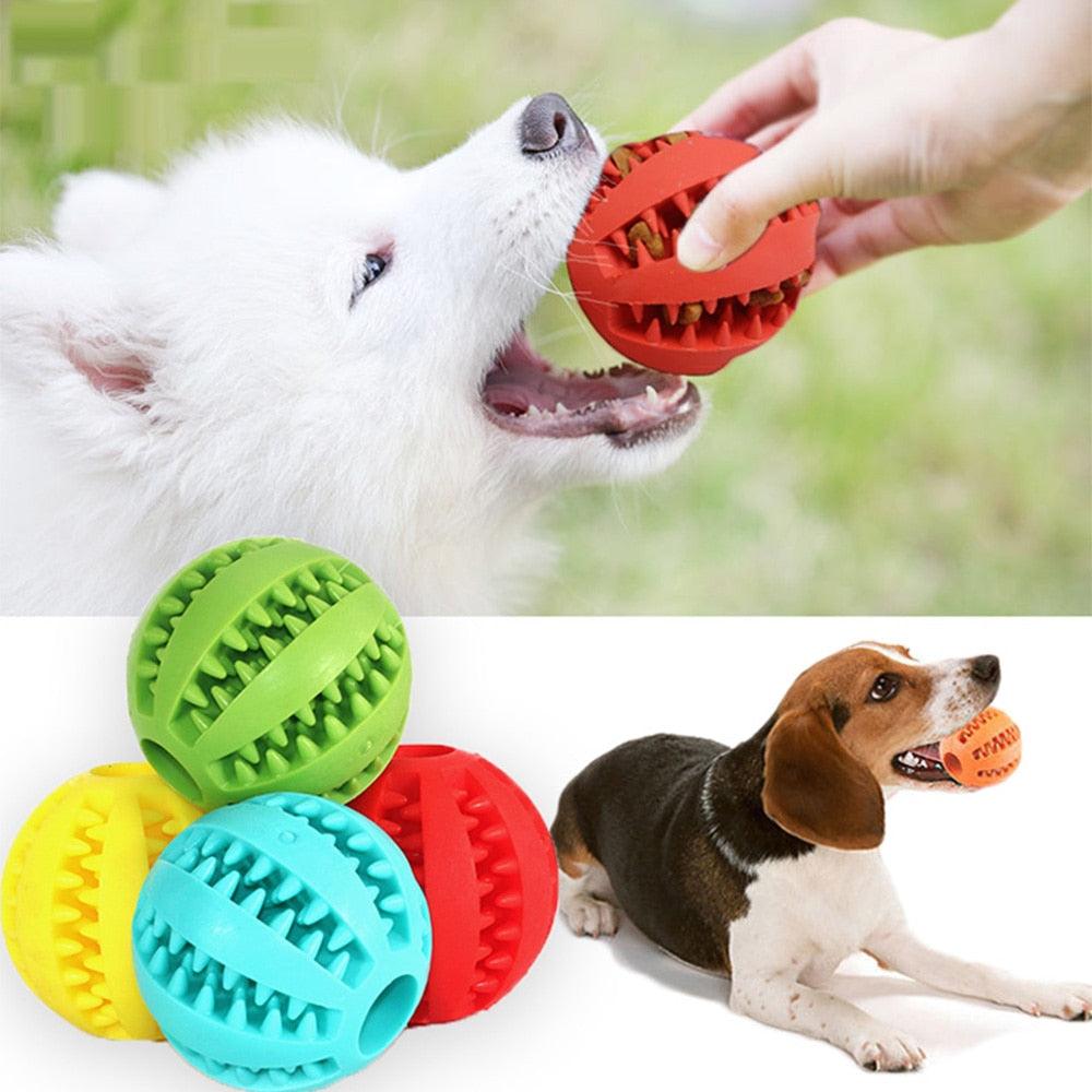 Rubber Balls Chewing Pet Toys - ItemBear.com