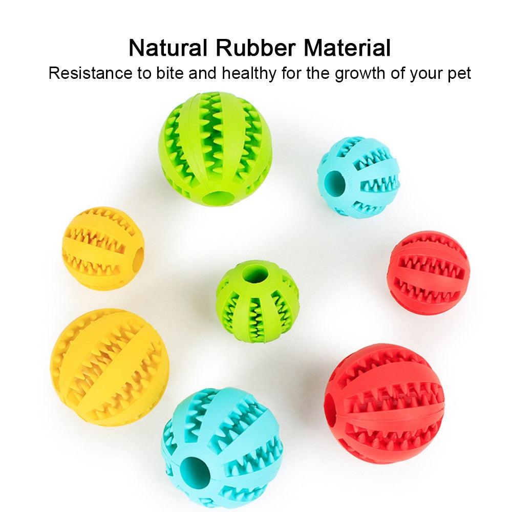 Rubber Balls Chewing Pet Toys - ItemBear.com