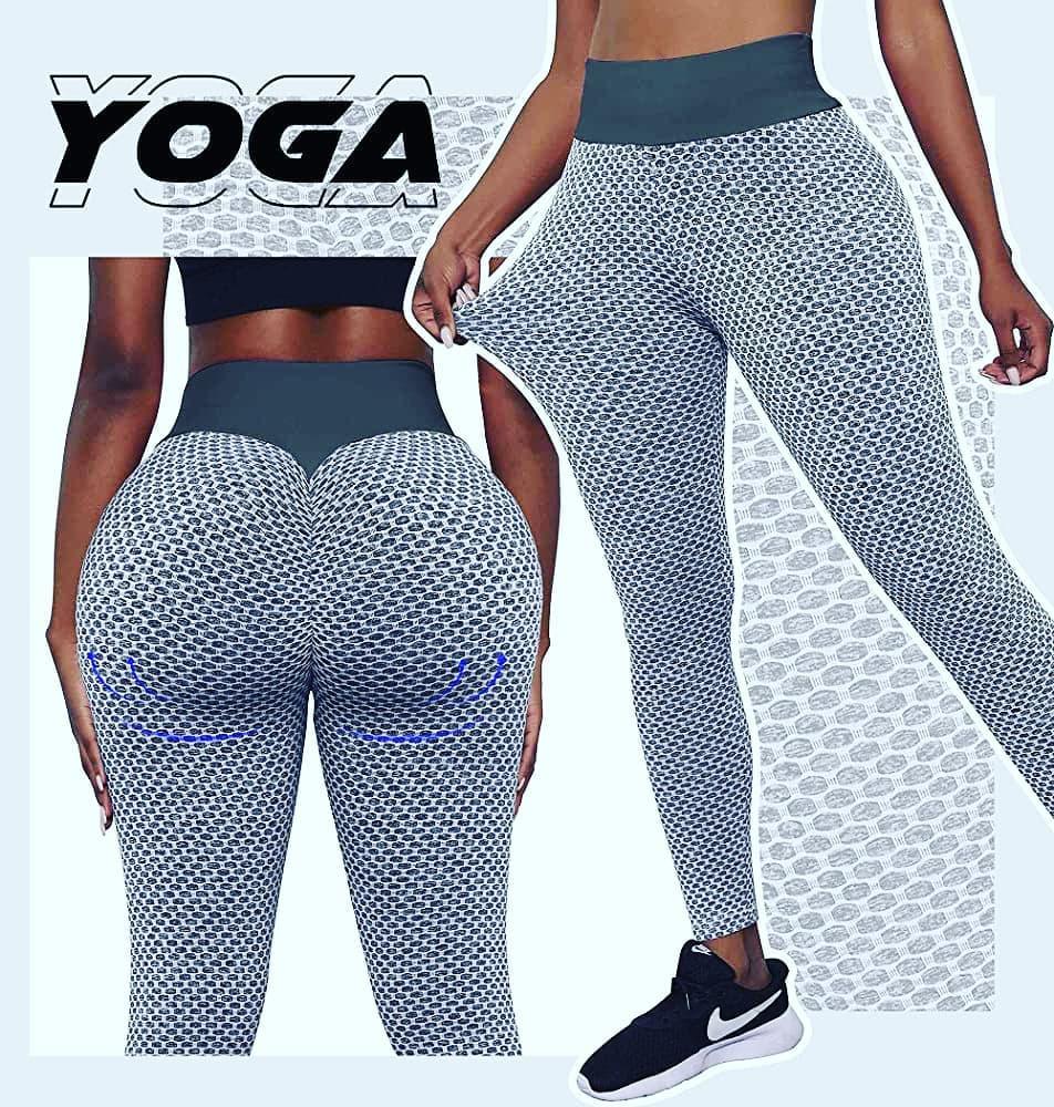 Seamless Fitness Women Yoga Leggings Push Up Gym Fitness High Waist Workout Leggings Fashion Patchwork Print High Waist Pants - ItemBear.com