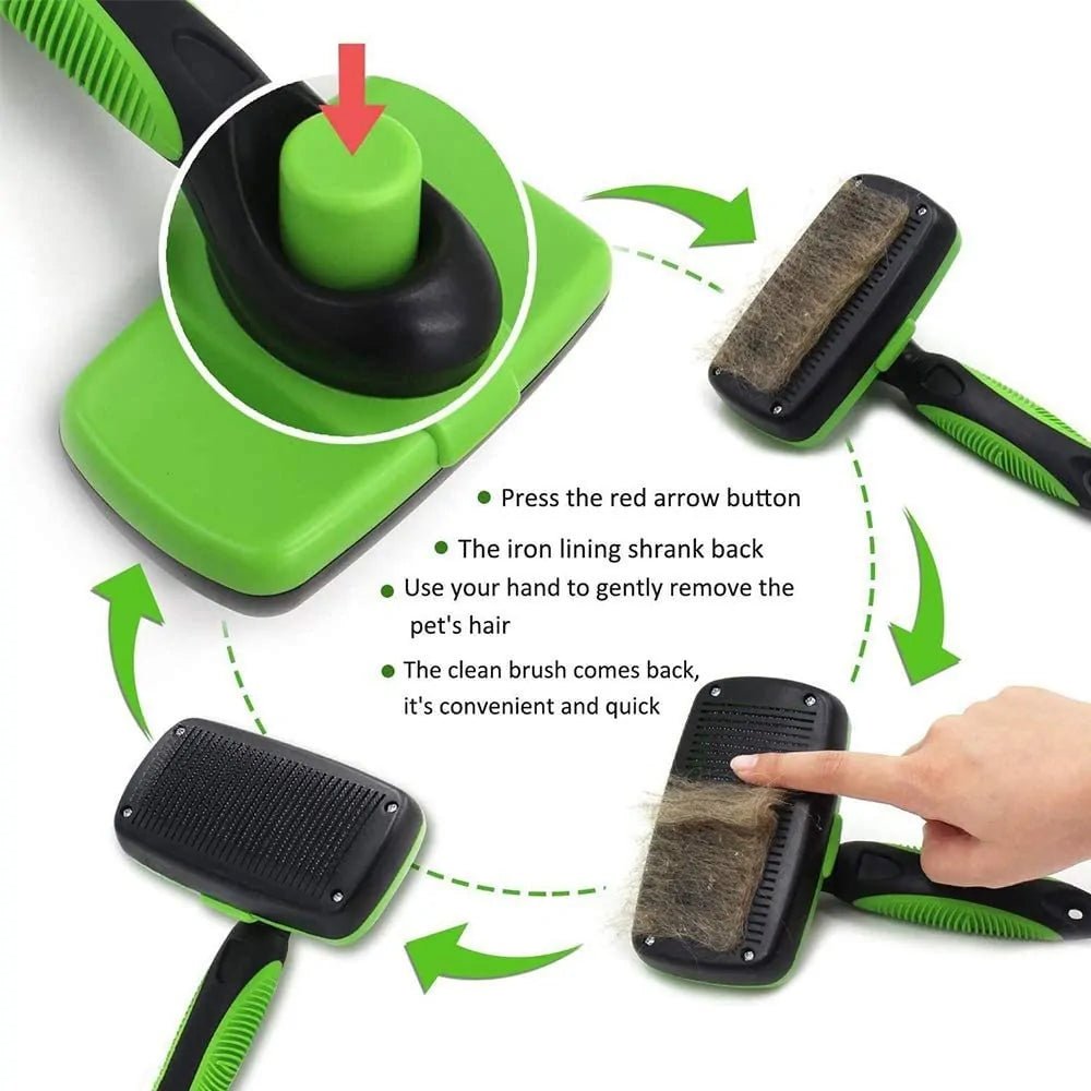 Self Cleaning Dog Brush - ItemBear.com