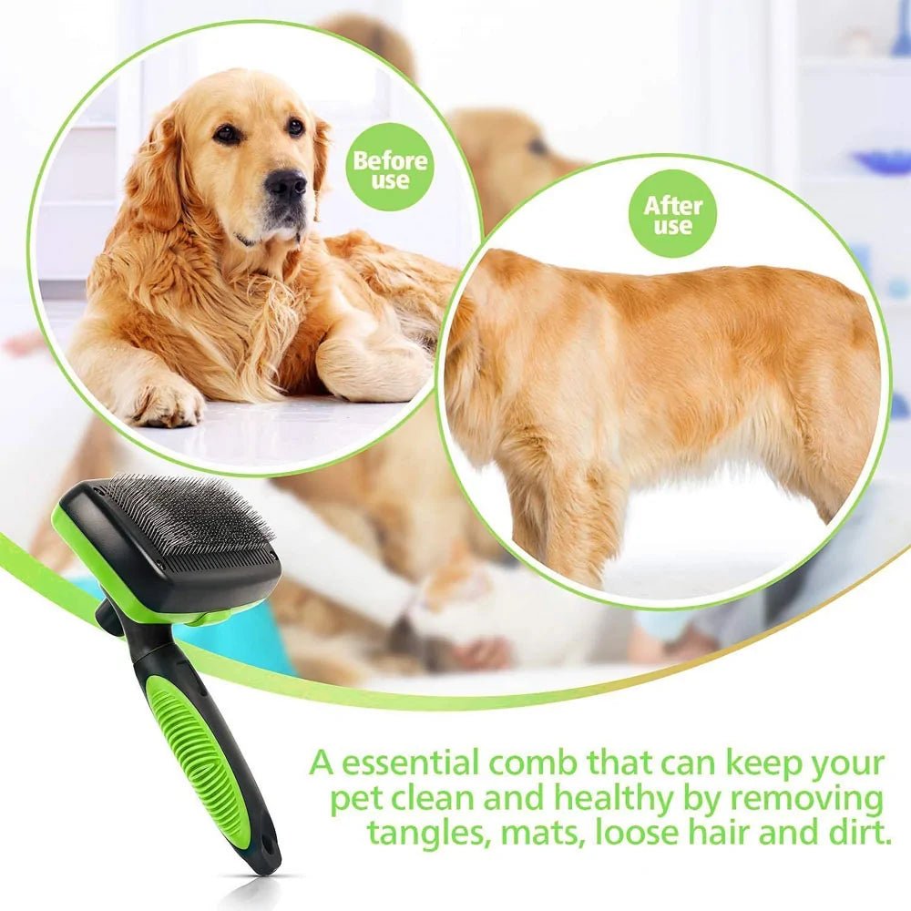 Self Cleaning Dog Brush - ItemBear.com