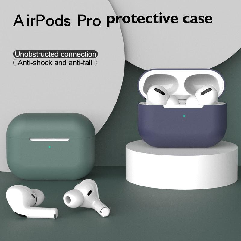 Silicone Cover Case For apple Airpods Pro Case sticker Bluetooth Case for airpod 3 For Air Pods Pro Earphone Accessories skin - ItemBear.com