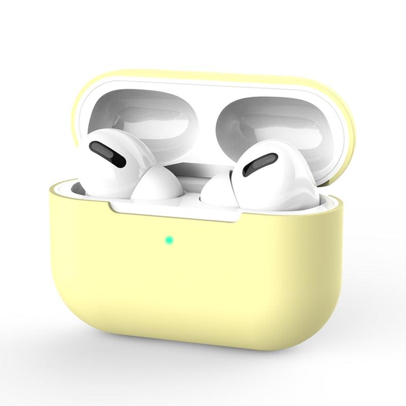 Silicone Cover Case For apple Airpods Pro Case sticker Bluetooth Case for airpod 3 For Air Pods Pro Earphone Accessories skin - ItemBear.com