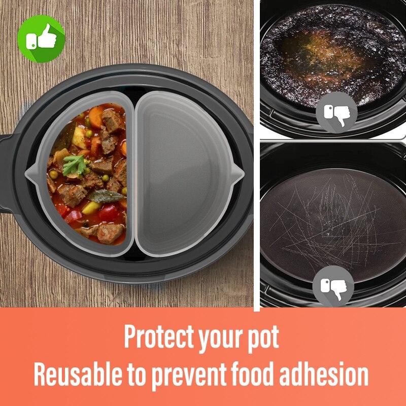 Silicone Slow Cooker Reusable Divider - ItemBear.com