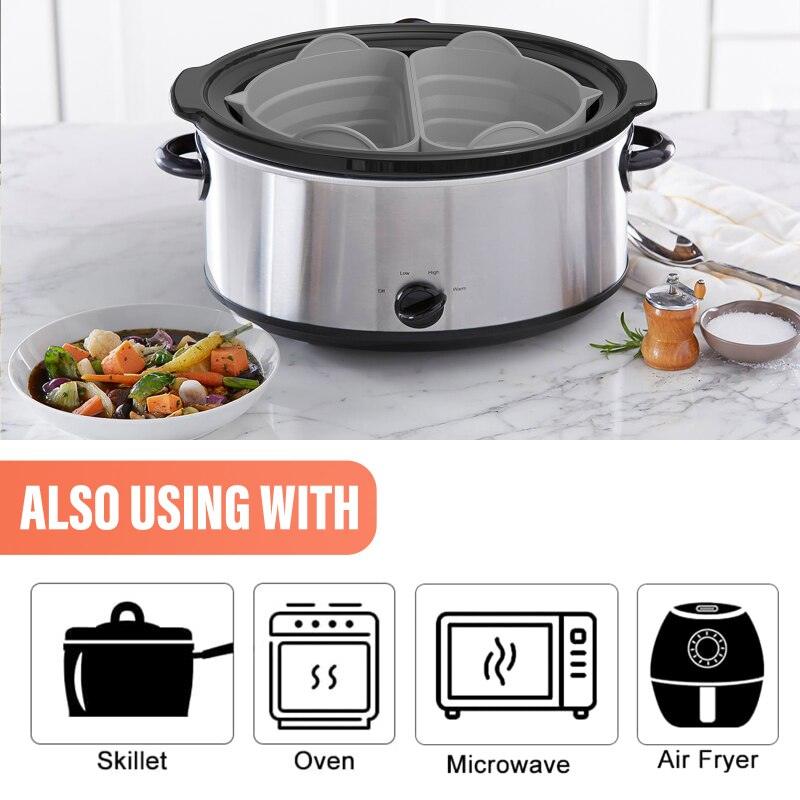 Silicone Slow Cooker Reusable Divider - ItemBear.com