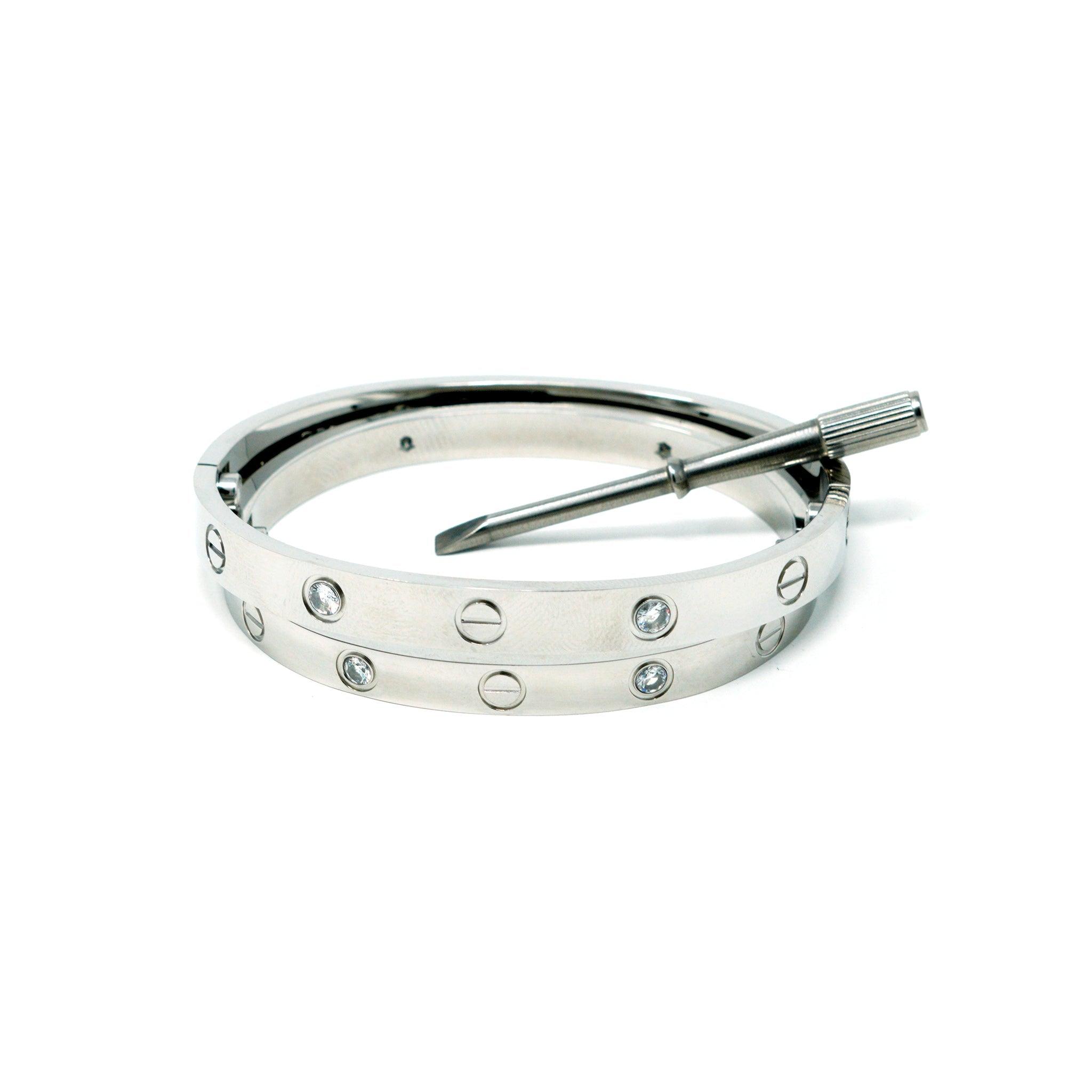 Silver Love Bracelet - ItemBear.com