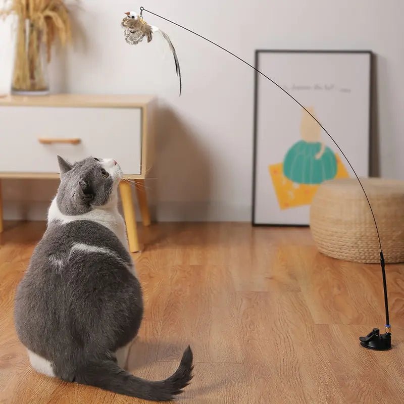 Simulation Bird Interactive Cat Toy - ItemBear.com