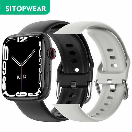 SitopWear Smart Watch Wireless Charging Smartwatch Bluetooth - ItemBear.com