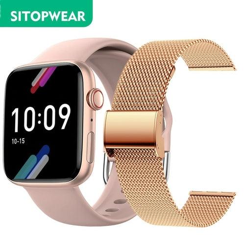 SitopWear Smart Watch Wireless Charging Smartwatch Bluetooth - ItemBear.com