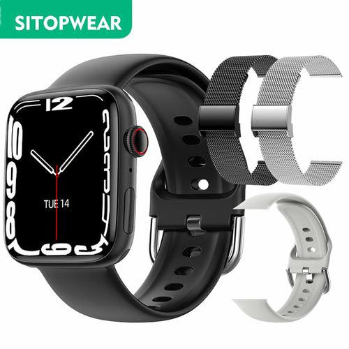 SitopWear Smart Watch Wireless Charging Smartwatch Bluetooth - ItemBear.com