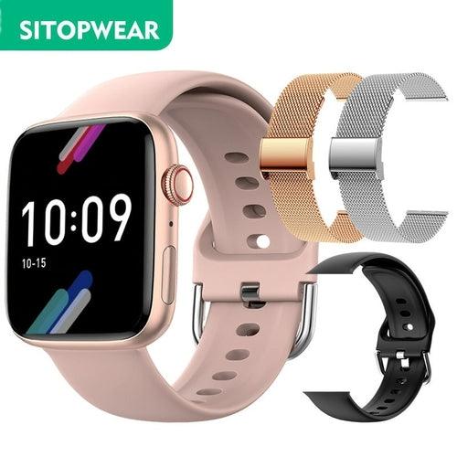 SitopWear Smart Watch Wireless Charging Smartwatch Bluetooth - ItemBear.com