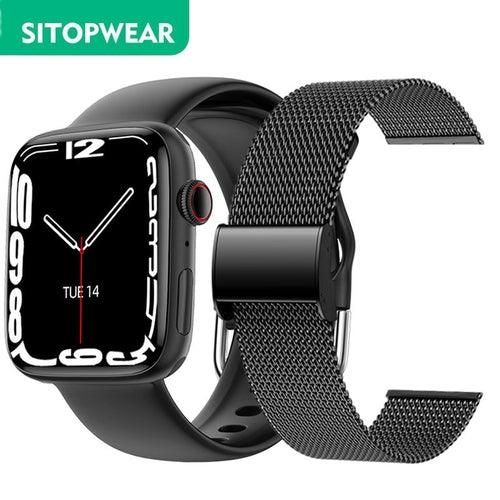 SitopWear Smart Watch Wireless Charging Smartwatch Bluetooth - ItemBear.com