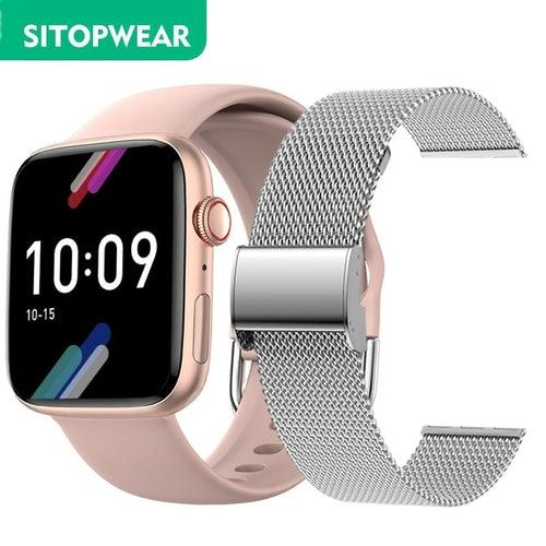 SitopWear Smart Watch Wireless Charging Smartwatch Bluetooth - ItemBear.com