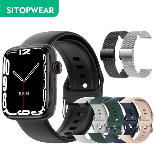 SitopWear Smart Watch Wireless Charging Smartwatch Bluetooth - ItemBear.com