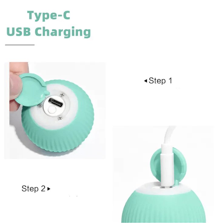 Smart Cat Ball Toys USB Charging - ItemBear.com