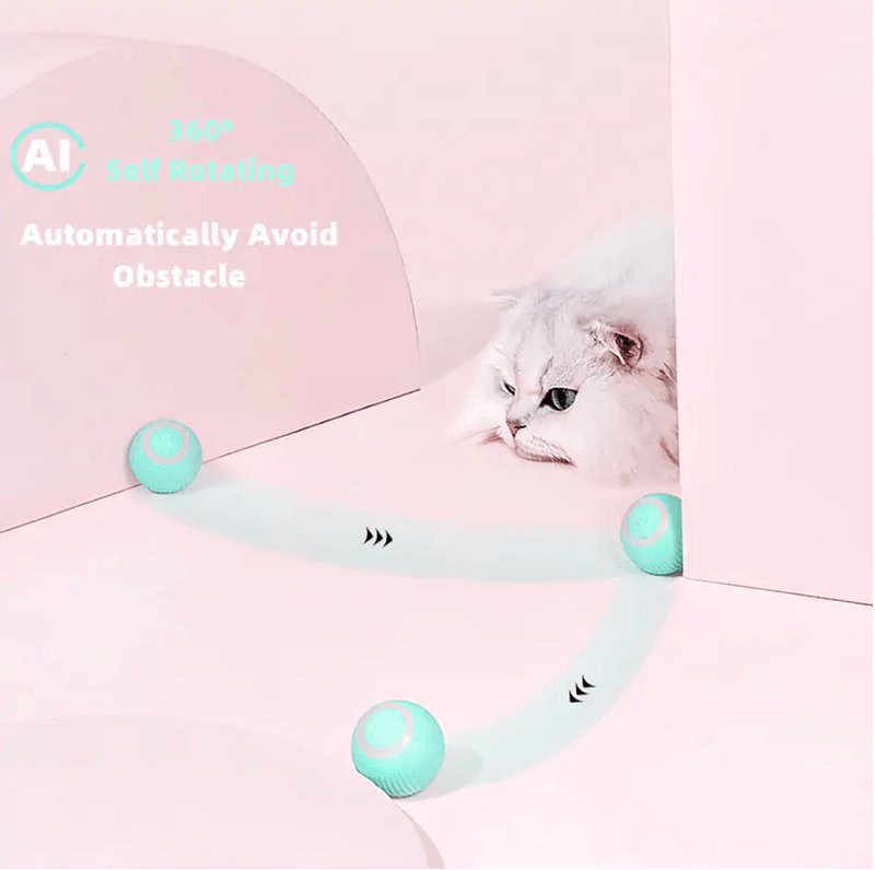 Smart Cat Ball Toys USB Charging - ItemBear.com