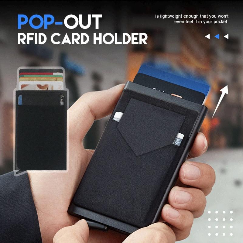 Smart Wallet Card Holder Metal - ItemBear.com