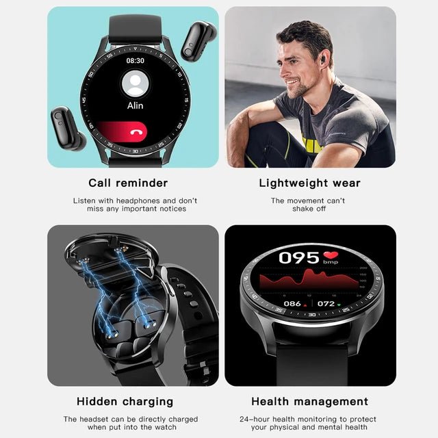 Smart Watch with Headphones - ItemBear.com