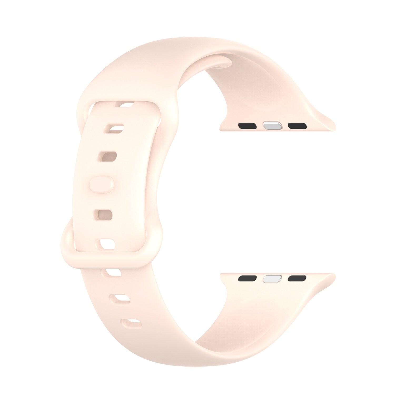 Sport For Apple Watch Se 6 5 Band 44mm 42mm Watchband Strap Smart Watch Bracelet Series 7 5 4 3 2 1 40mm 38mm Accessories Correa - ItemBear.com