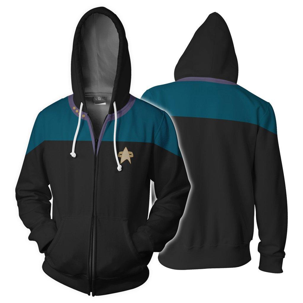 Star Trek: Deep Space Nine / Voyager 3D Hoodie Cosplay Sweatshirt - ItemBear.com