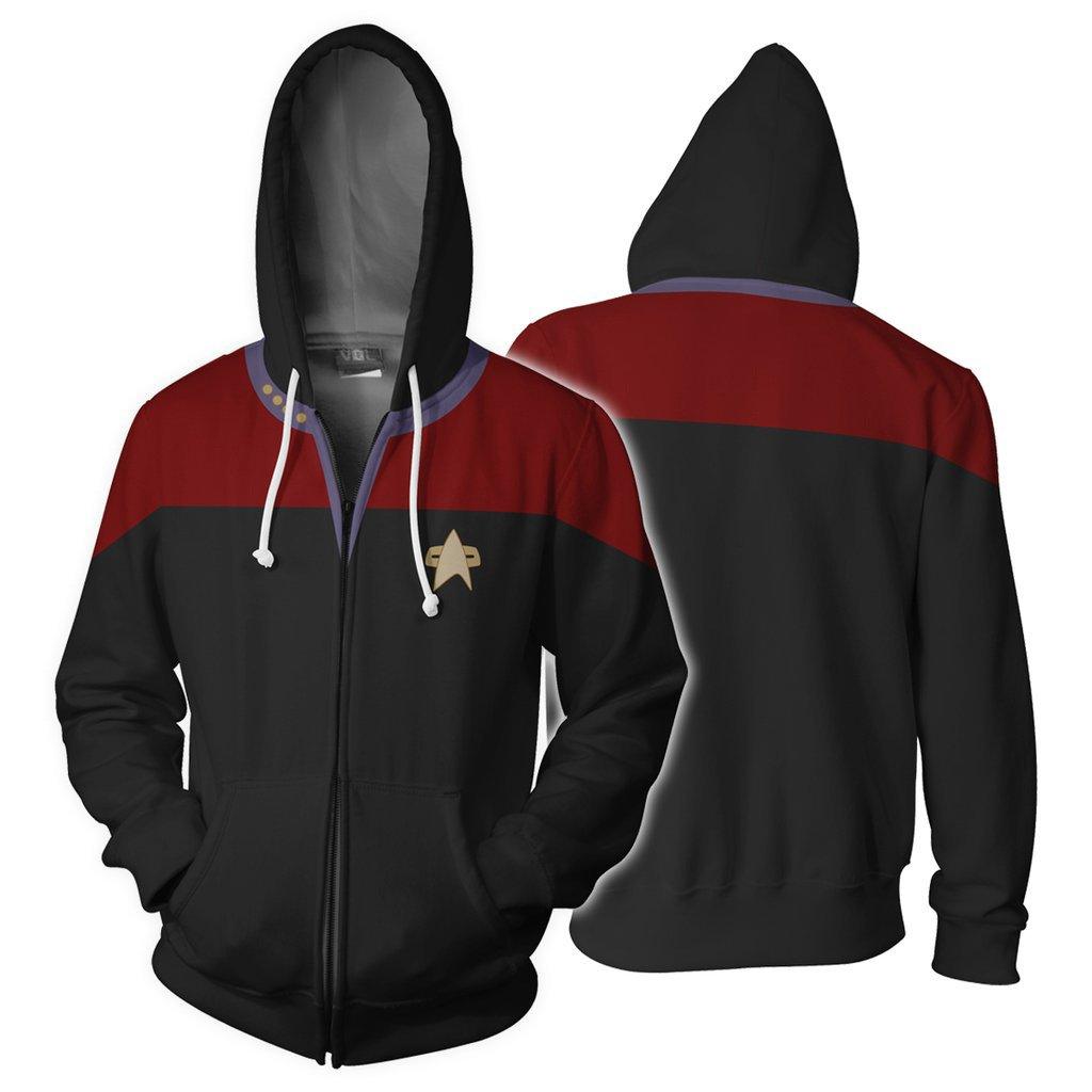 Star Trek: Deep Space Nine / Voyager 3D Hoodie Cosplay Sweatshirt - ItemBear.com