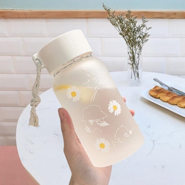 Straw Water Bottle with Time Marker - ItemBear.com