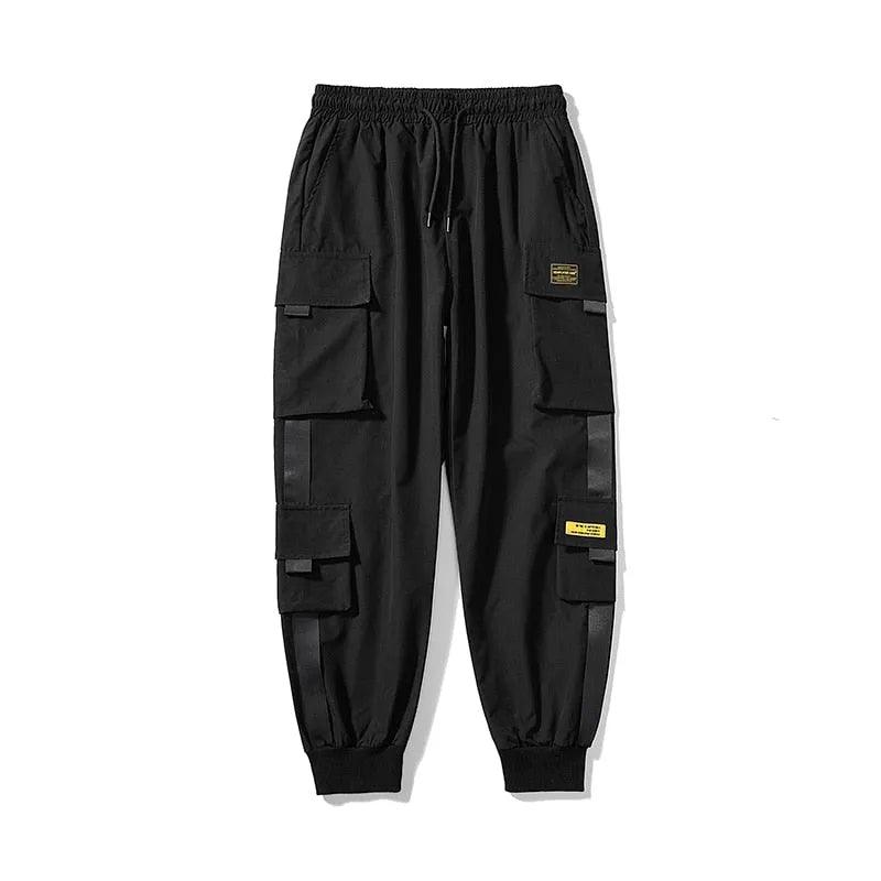 Streetwear Black Pants Women Korean Style Elastic Waist Sweatpants Baggy Pants Summer Autumn Hip Hop Harajuku Trousers Women - ItemBear.com