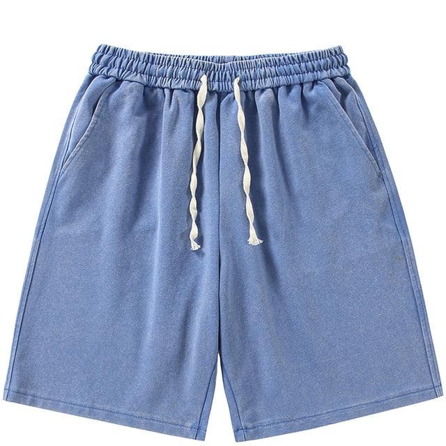 Summer Distressed Cotton Sweatshorts - ItemBear.com