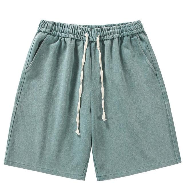 Summer Distressed Cotton Sweatshorts - ItemBear.com