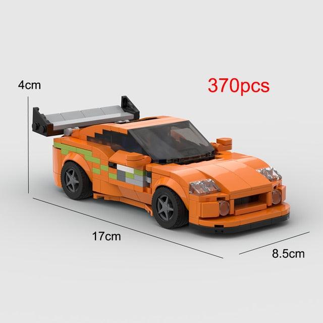 Supra Sports Car Building Blocks Brick - ItemBear.com