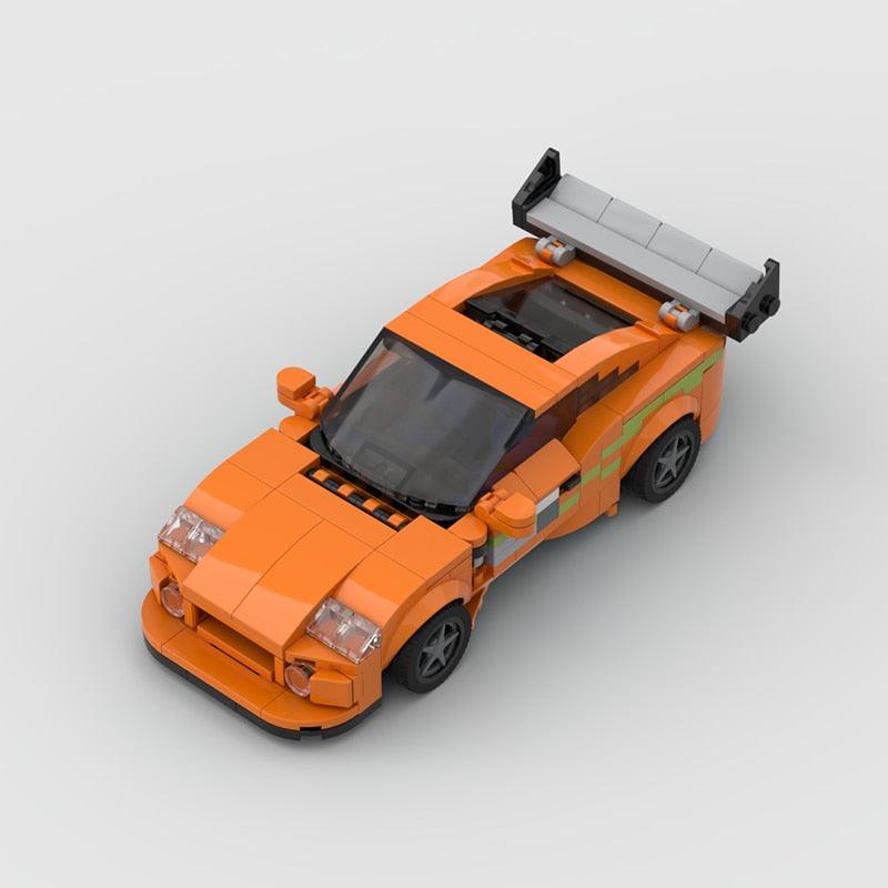 Supra Sports Car Building Blocks Brick - ItemBear.com