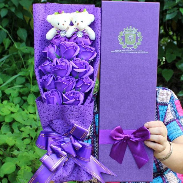 Teddy Bear Flower Bouquet - ItemBear.com