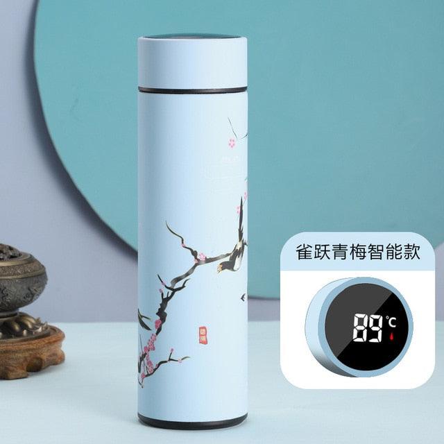 Temperature Display Thermos Bottle Cup - ItemBear.com