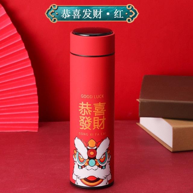 Temperature Display Thermos Bottle Cup - ItemBear.com