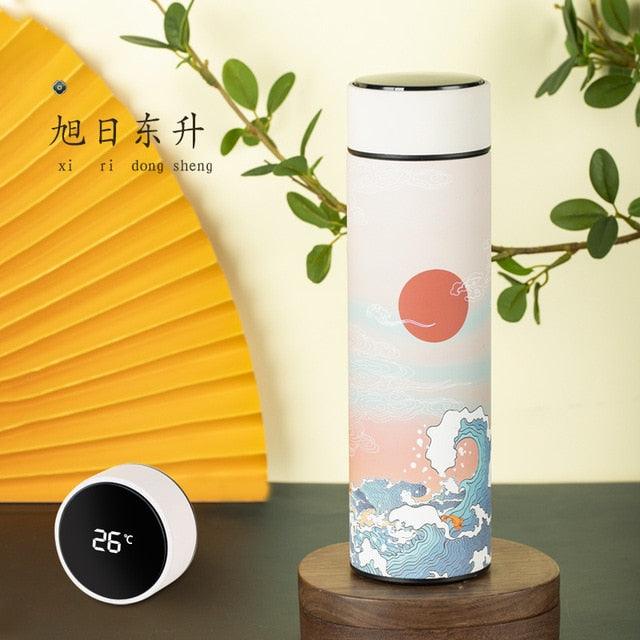 Temperature Display Thermos Bottle Cup - ItemBear.com