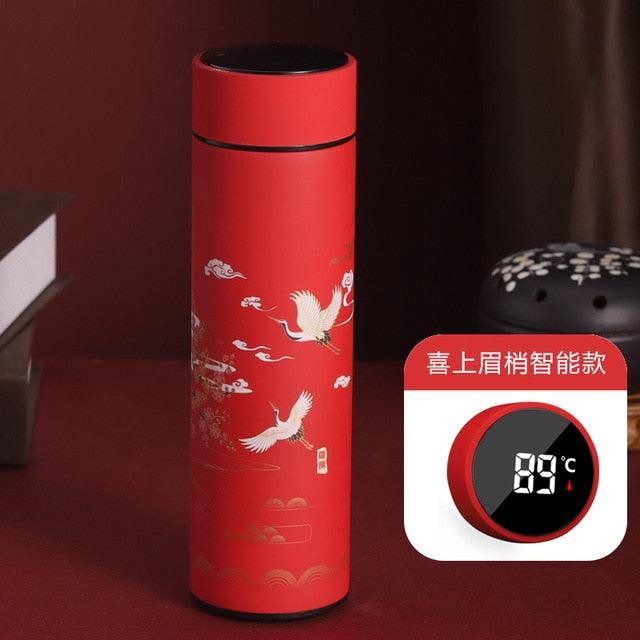 Temperature Display Thermos Bottle Cup - ItemBear.com