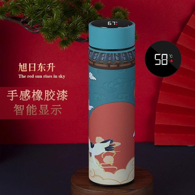 Temperature Display Thermos Bottle Cup - ItemBear.com