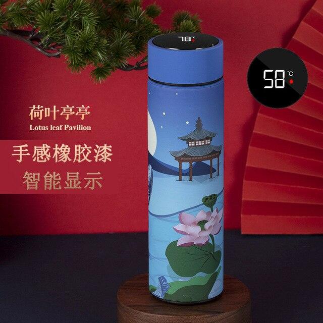 Temperature Display Thermos Bottle Cup - ItemBear.com