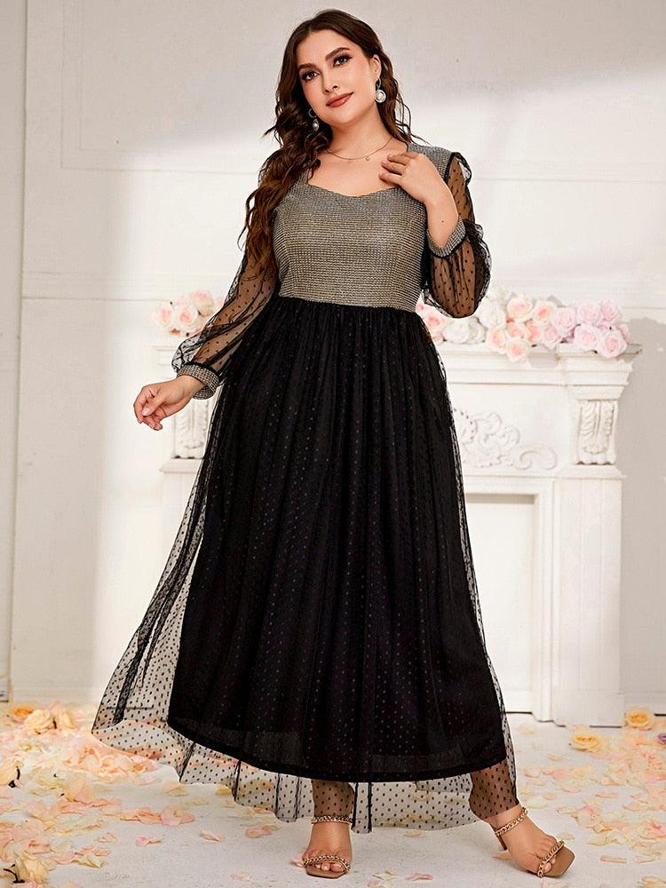 TOLEEN Clearance Price Plus Size Maxi Dresses Long Large Women Fashion Chic Elegant Party Evening Wedding Festival Clothing - ItemBear.com