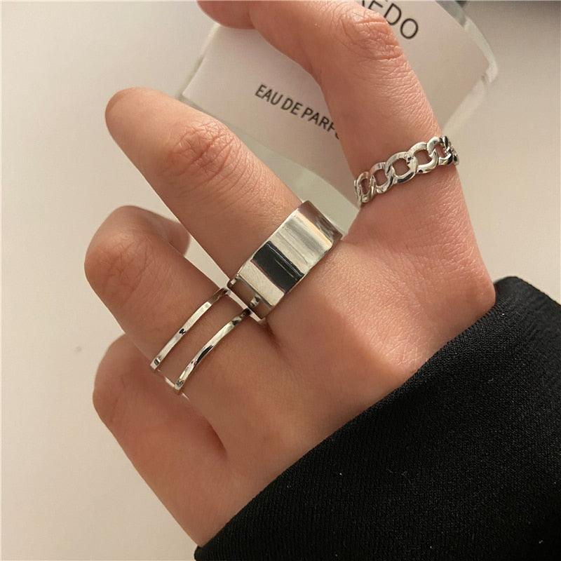 Trendy Gold Butterfly Rings For Women Men Lover Couple Rings Set Friendship Engagement Wedding Open Rings 2021 Jewelry - ItemBear.com