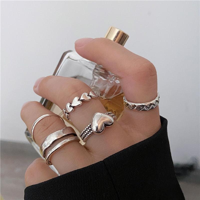 Trendy Gold Butterfly Rings For Women Men Lover Couple Rings Set Friendship Engagement Wedding Open Rings 2021 Jewelry - ItemBear.com