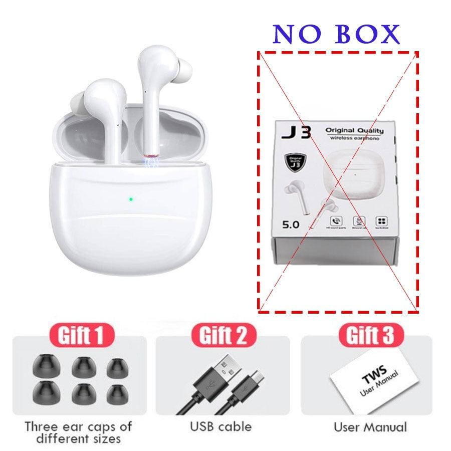 TWS Wireless Earphones Bluetooth 5.0 Headphones IPX7 Waterproof Earbuds LED Display HD Stereo Built-in Mic for Xiaomi iPhone - ItemBear.com