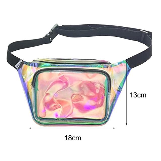 Unisex Fashion Transparent PVC Chest Bags Portable Outdoor Sport Travel Waterproof Multi-layer Zipper Shoulder Crossbody Bag - ItemBear.com