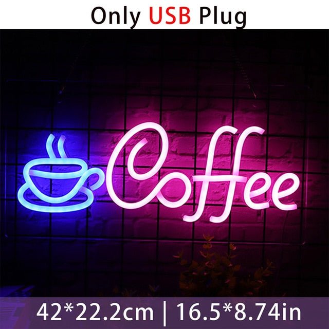 USB Powered Neon Light Sign - ItemBear.com