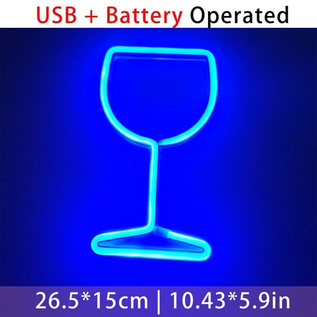 USB Powered Neon Light Sign - ItemBear.com