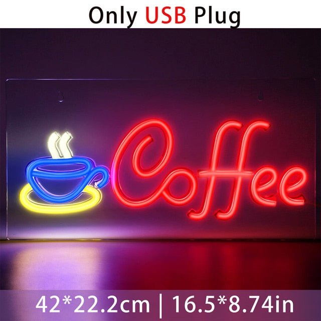 USB Powered Neon Light Sign - ItemBear.com