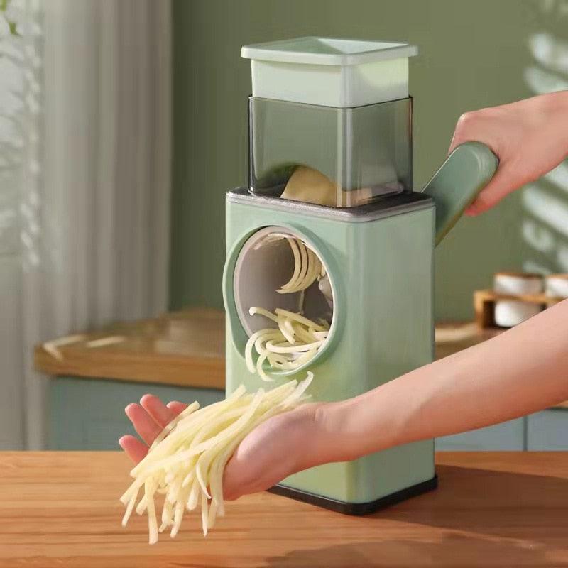 Vegetable Cutter Slicer Safe Mandoline Chopper Multifunctional Kitchen Tools For Fruit Potato Carrot French Fries Slicer - ItemBear.com